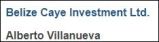 Belize Caye Investments - Alberto Villanueva